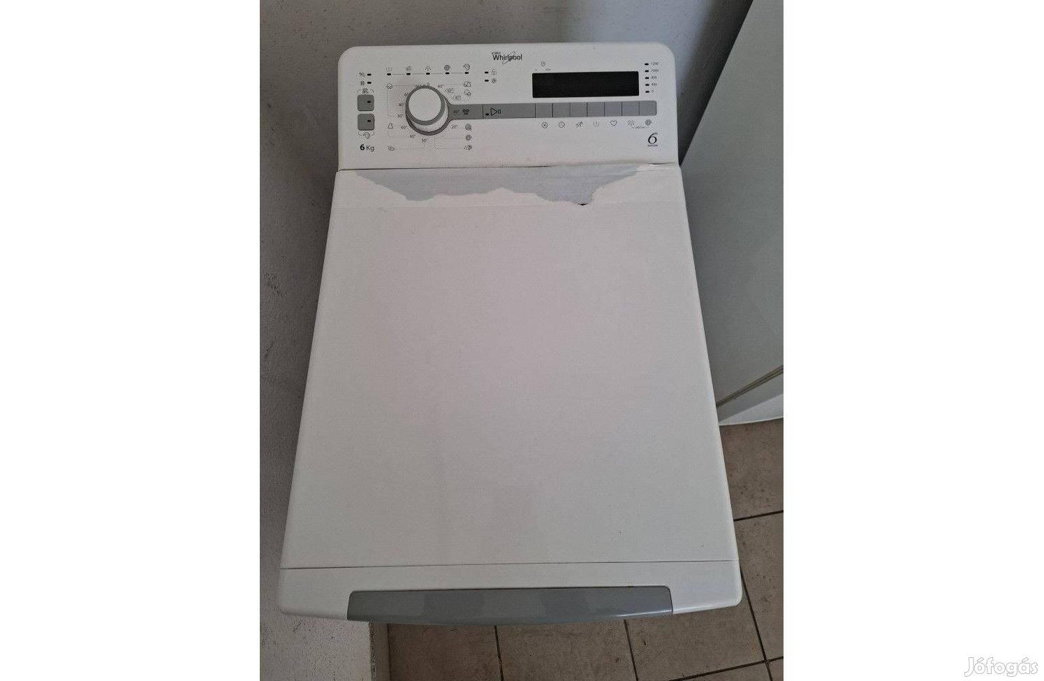 Használt Whirlpool Tdlr 60210 Mosógép [H16171] 3 hó garancia